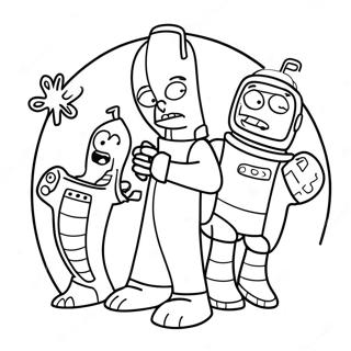 Futurama Coloring Pages