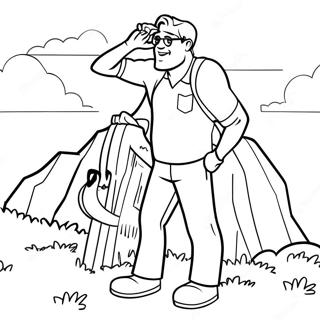 King Of The Hill Coloring Pages