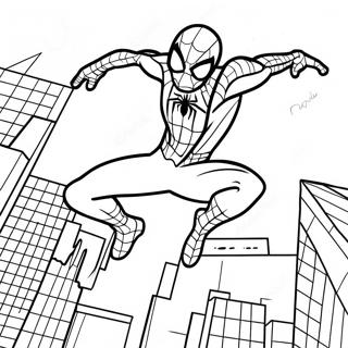 Miles Morales Spiderman Coloring Pages