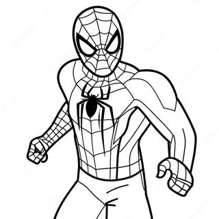 Miles Morales Spiderman Coloring Page 133852-66042