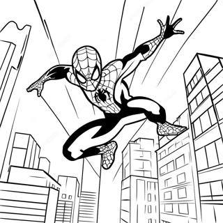 Miles Morales Spiderman Coloring Page 133852-66043