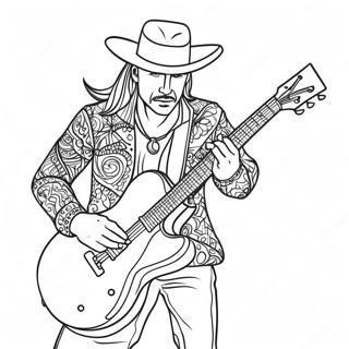 Rockstar Coloring Page 133904-66082