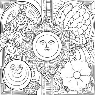 Holy Attributes Of God Coloring Page 134064-66217