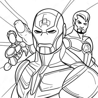 Avengers Infinity War Coloring Pages