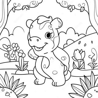 Garten Of Ban Ban 4 Coloring Page 134313-66403