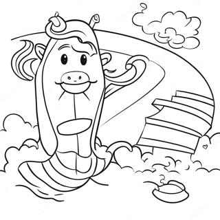 Whimsical Twists And Turns Vbs Scene Coloring Page 134341 66435