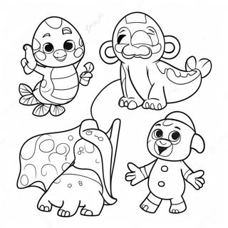 Creative Twists And Turns Vbs Characters Coloring Page 134342 66439