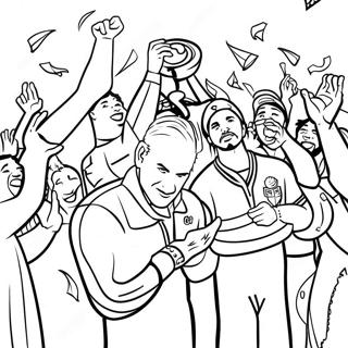 Denver Nuggets Championship Celebration Coloring Page 134419-66497