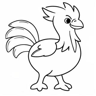 Chocobo Adventure Coloring Page 134467-66526