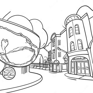 Universal Studios Coloring Pages