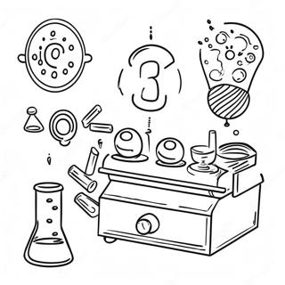 Exciting Physics Experiments Coloring Page 134726-66725