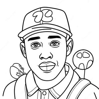 Tyler The Creator Coloring Pages