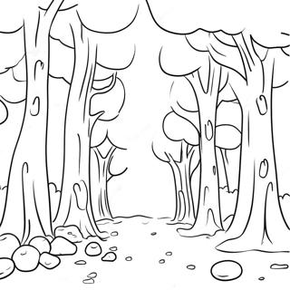 Giant Gum Drop Forest Coloring Page 135009-66950