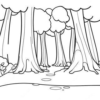 Giant Gum Drop Forest Coloring Page 135009-66951