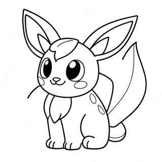 Glaceon Coloring Page 135032-66962