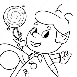 Fairly Oddparents Coloring Pages