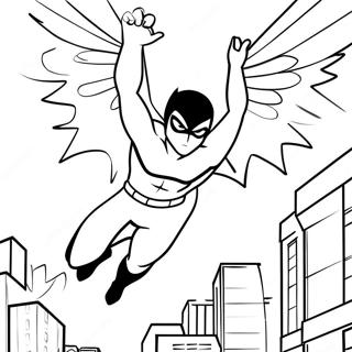 Nightwing Wings Of Fire Coloring Page 135135-67043