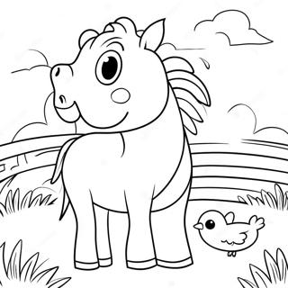 Farm Animals Coloring Pages