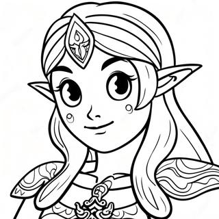 Zelda Tears Of The Kingdom Coloring Page 135161-67061