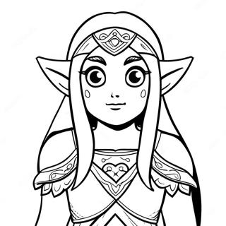 Zelda Tears Of The Kingdom Coloring Page 135161-67062