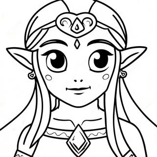 Zelda Tears Of The Kingdom Coloring Page 135161-67063