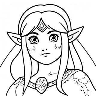 Zelda Tears Of The Kingdom Coloring Page 135161-67064