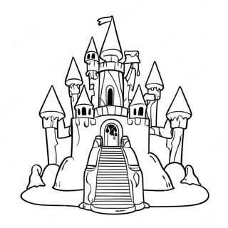 Zelda S Enchanted Castle Coloring Page 135165 67078