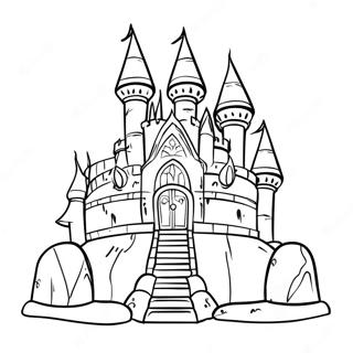 Zelda S Enchanted Castle Coloring Page 135165 67080