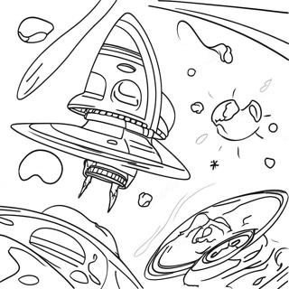 Space For Adults Coloring Page 135263-67144