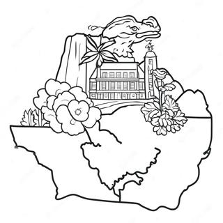 Kentucky Coloring Pages