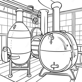 Bourbon Distillery Coloring Page 135292-67174