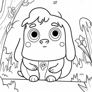 Exciting Animated Movie Coloring Page 135316-67190