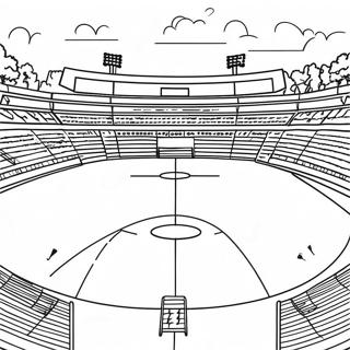 Football Field Coloring Page 135415-67261