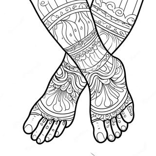 Foot Coloring Page 135466-67301