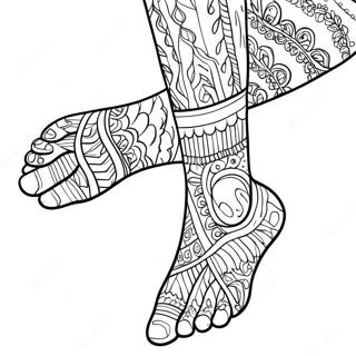 Foot Coloring Page 135466-67302