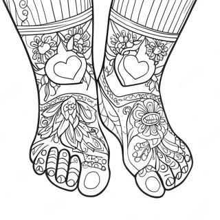 Foot Coloring Page 135466-67304