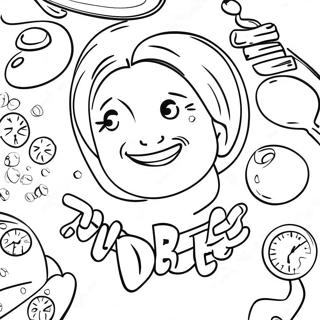 Type 1 Diabetes Awareness Coloring Page 135569-67382