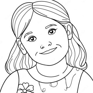 I Love My Daughter Coloring Page 135595-67403