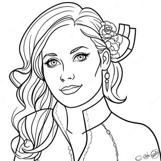 Caitlin Clark Coloring Pages