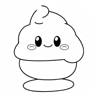 Fluffy Marshmallow Coloring Page 135750-67525