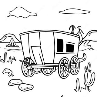 Oregon Trail Coloring Pages