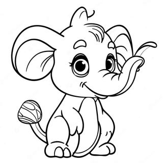 Horton Hears A Who Coloring Pages