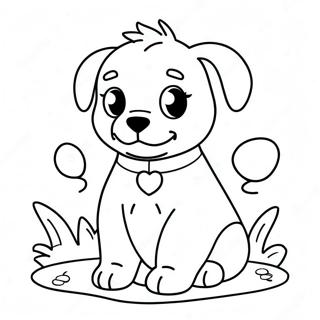 Cute Bsd Puppy Coloring Page 135928 67668