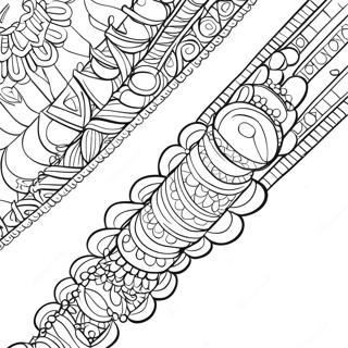 Friendship Bracelet Coloring Pages