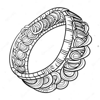 Friendship Bracelet Coloring Page 135952-67683