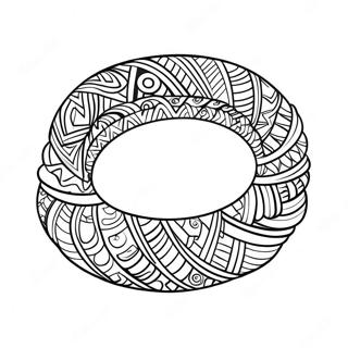 Friendship Bracelet Coloring Page 135952-67684