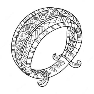 Colorful Friendship Bracelet Coloring Page 135953-67686