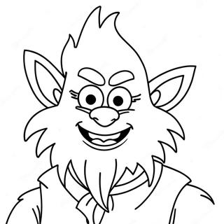 Heat Miser Coloring Pages