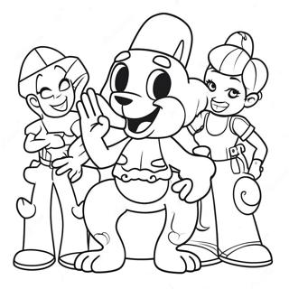 Jessie And Friends Coloring Page 136059-67779