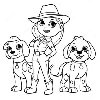 Jessie Coloring Pages